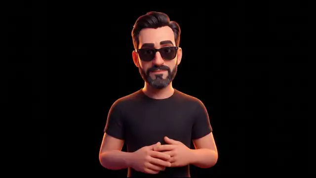 Avatar en 3D de David Ortiz asintiendo.